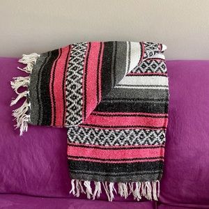 Mexican blanket Beach / Yoga / Festival 5’x7’